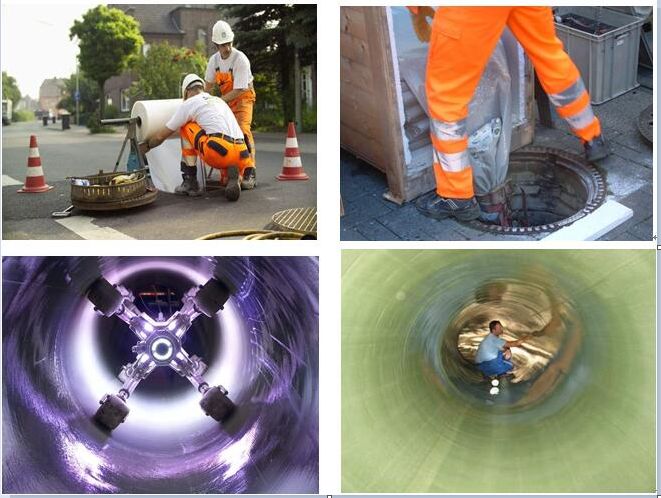 畜禽良种场管道光固化修复